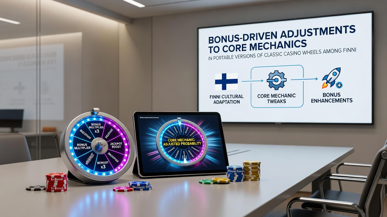 Data visualization of bonus impact on roulette wheel mechanics for mobile users